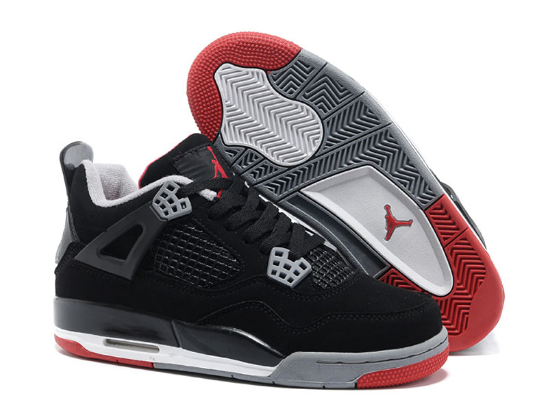 chaussures air jordan junior, ... Air Jordan 4/V Retro Junior - Chaussures Basket Jordan Pour Garcon Black Cement 408452 ...